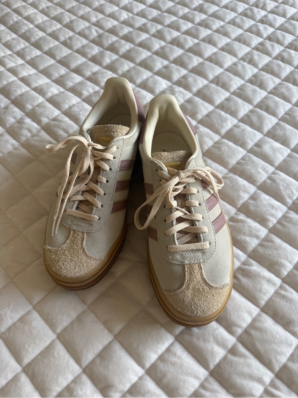 Adidas Gazelle Cream and Bronze